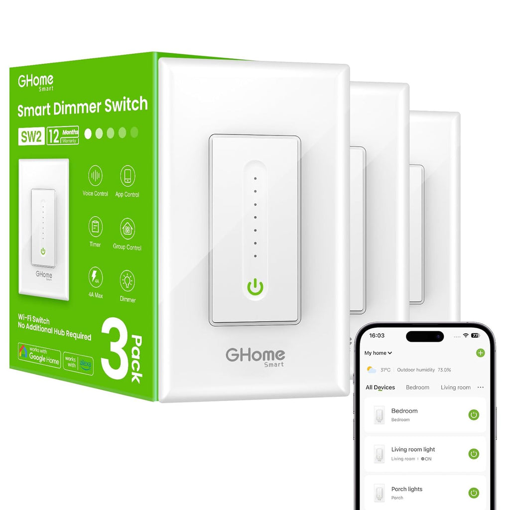 Dimmer Switch, Single Pole