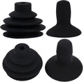 4 Pcs Wheelchair Joystick Button Cap Joystick Controller Knob and Gaiter Black Wheelchair Accessories Joysticks Button Cover Power Chair Parts for Electric Mobility Scooter Electric Drive
