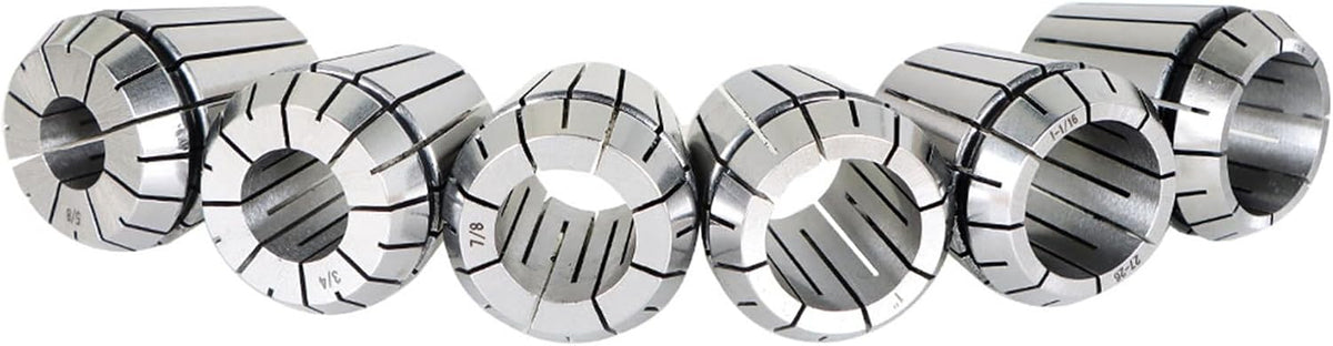 marddpair 12Pcs ER40 Spring Collet Set 1/8-1-1/8 Inch Carbon Steel