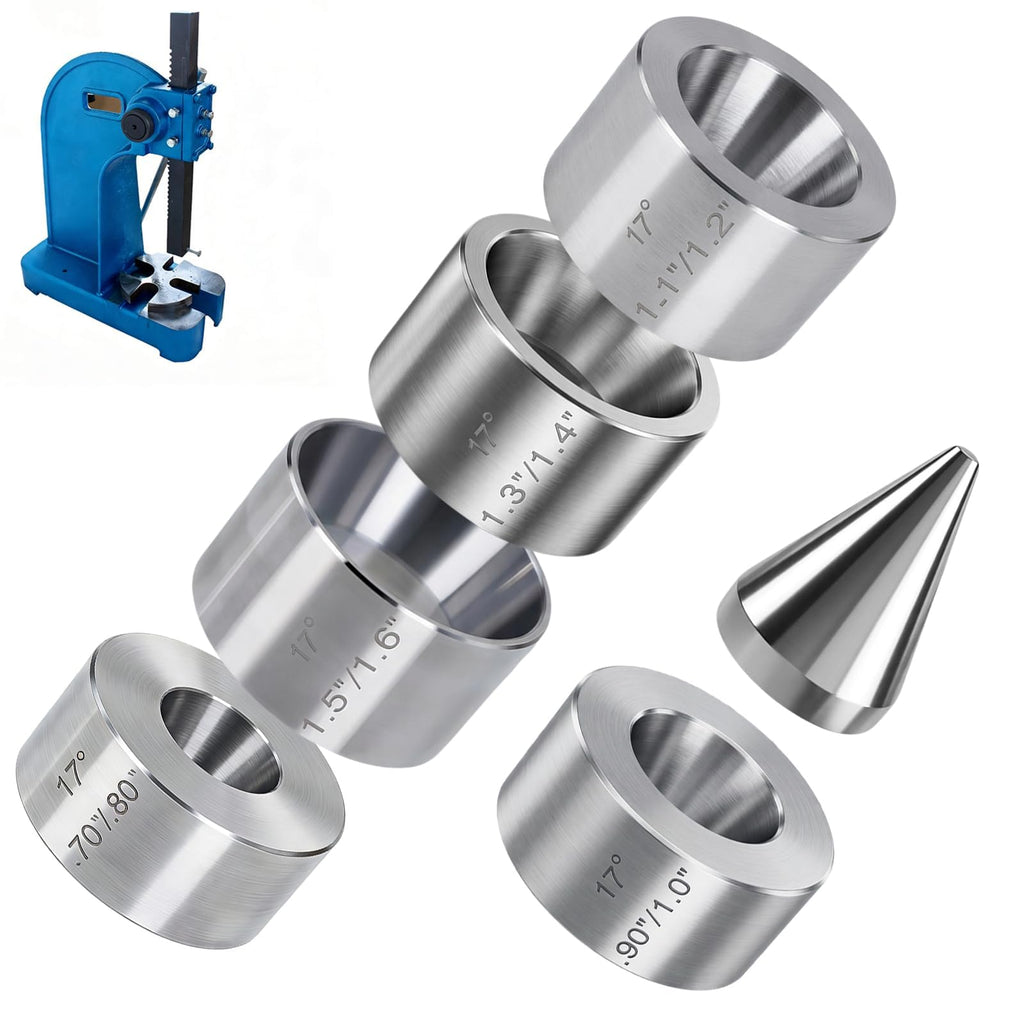 17 Degree Folding Die Set 5 Piece Folding Reduction Dies