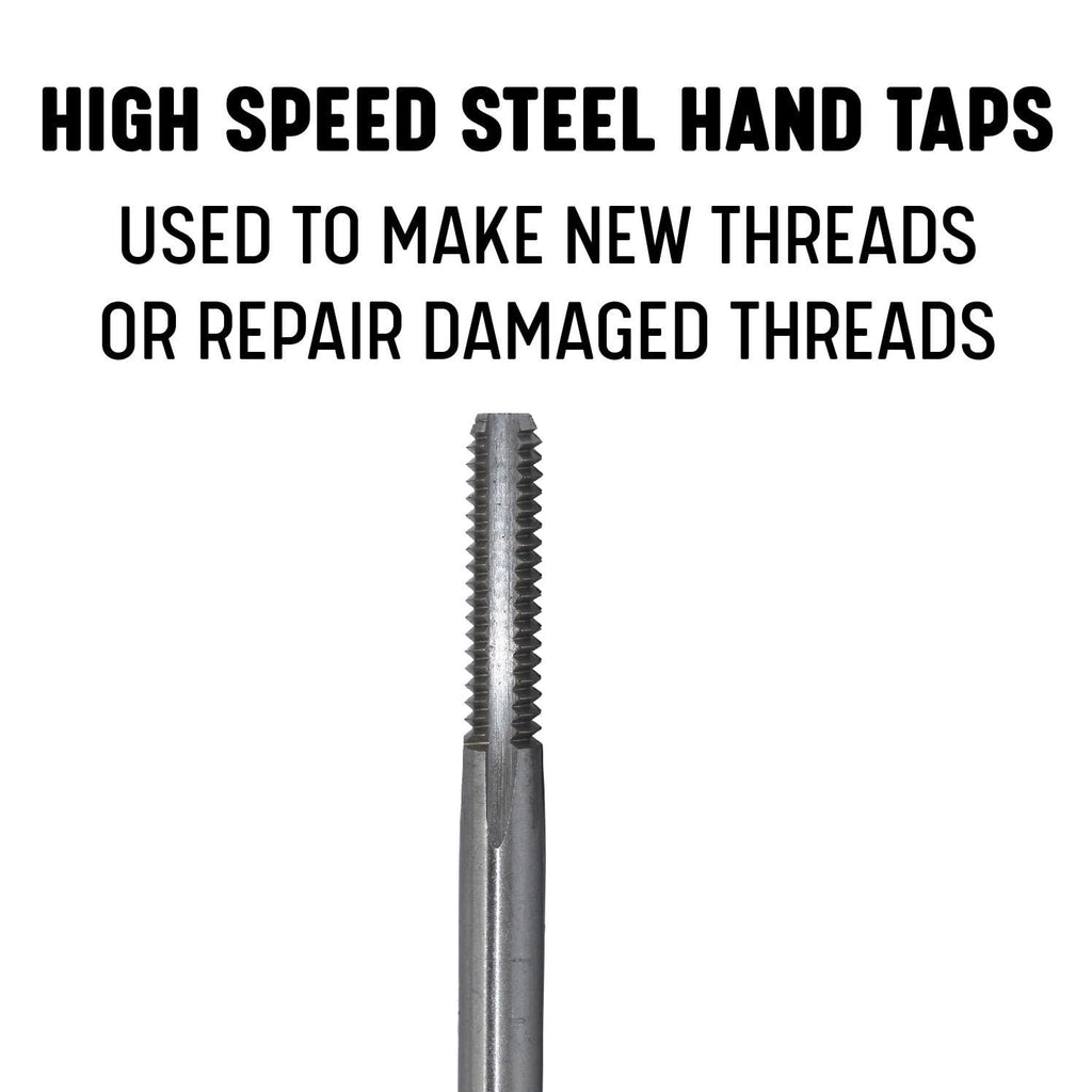 Drill America m5 x .8 High Speed Steel Metric 4 Flute Bottoming Hand Tap, T/A Series