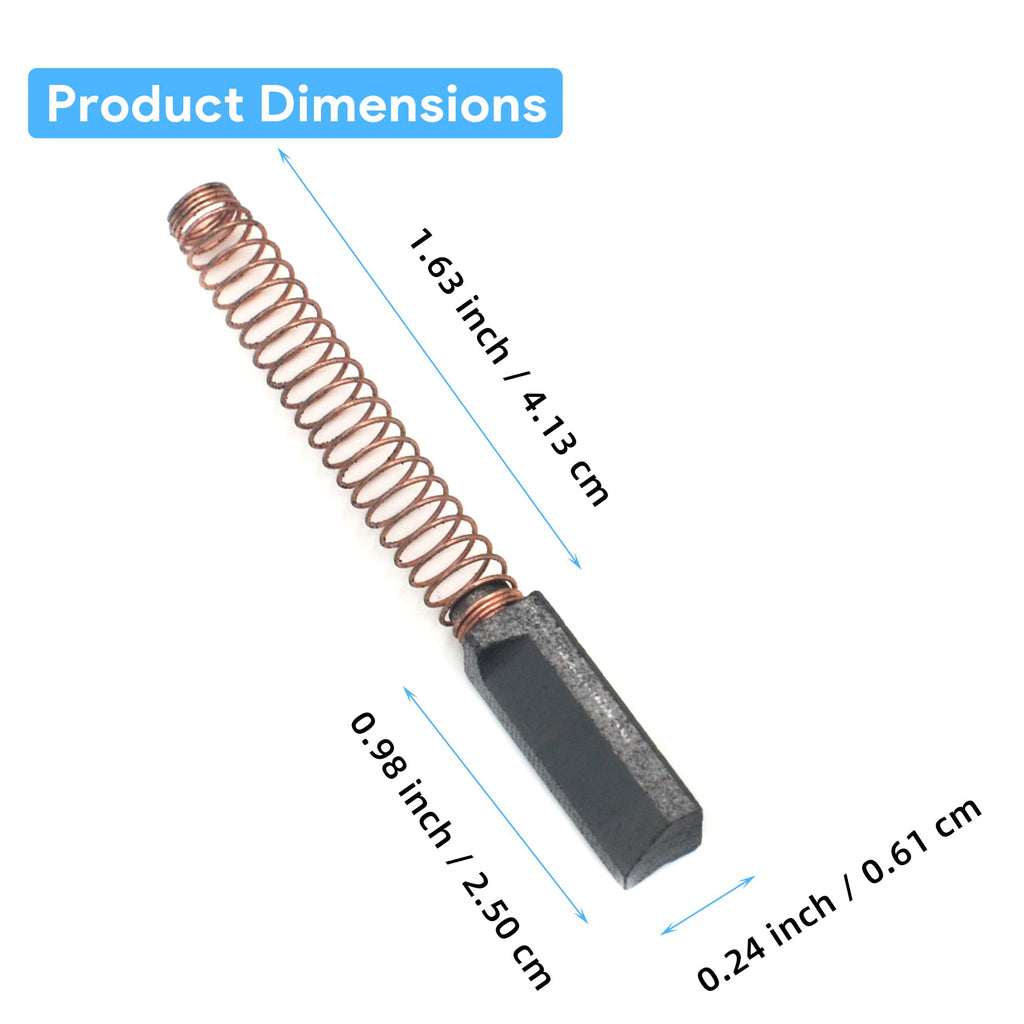 AIXIHZ W10380496 Carbon Brushes for KitchenAid Mixers, 4 Pack