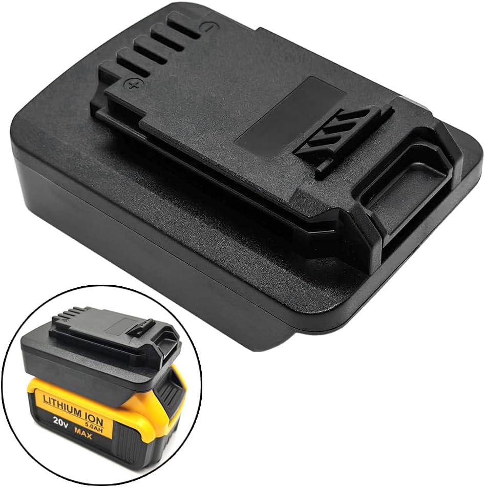 Adapter for Dewalt 20V Battery to Black+Decker/Porter Cable Cordless Tool