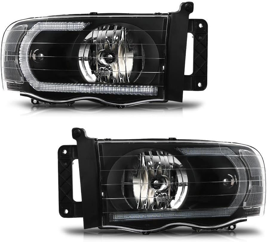 G-PLUS LED Headlights Compatible with Dodge Ram 1500 2002 2003 2004 2005