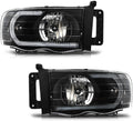 G-PLUS LED Headlights Compatible with Dodge Ram 1500 2002 2003 2004 2005