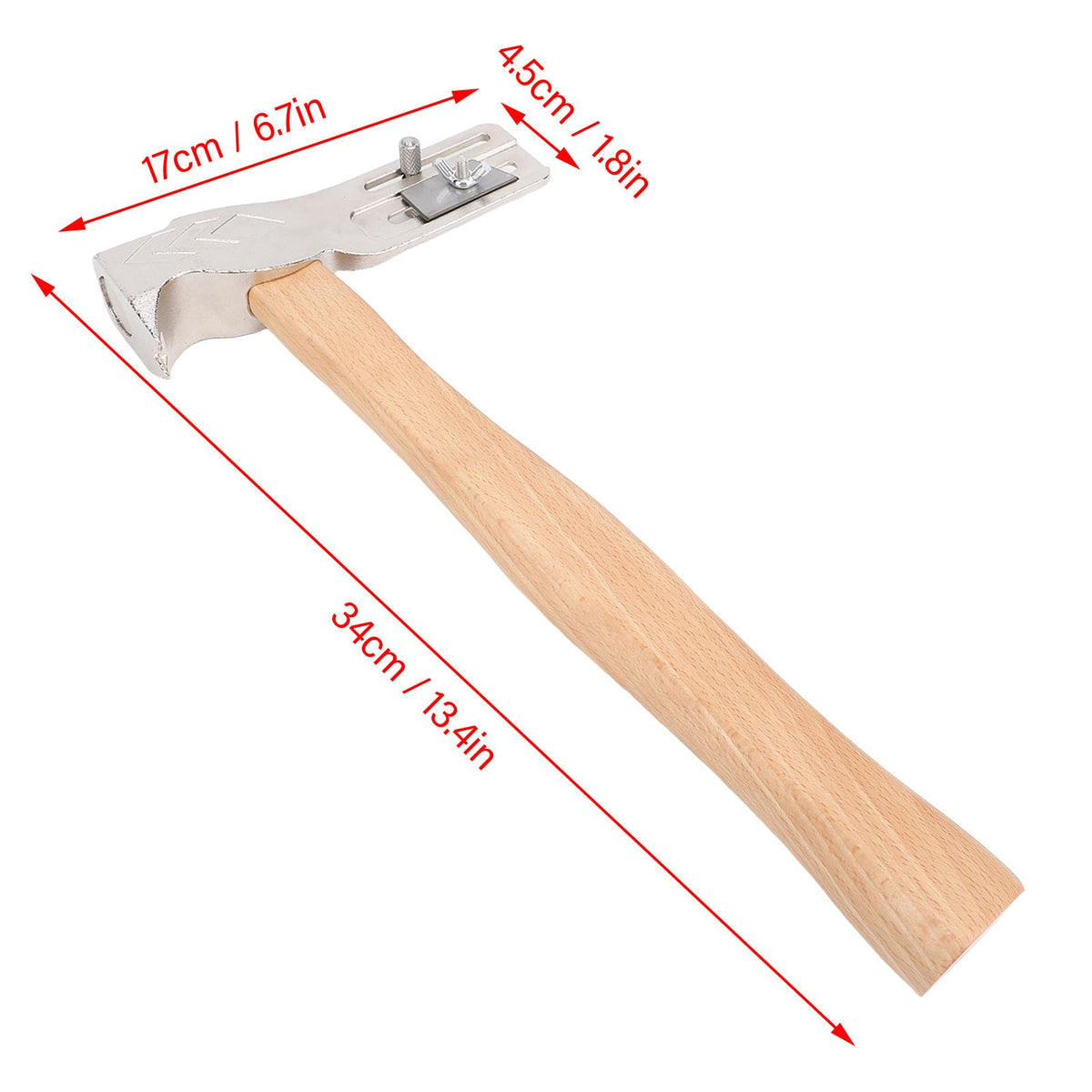 Roofing Hammer, Multi Function Roofing Hatchet Hammer for Roof Repair, Construction Hammers Portable Shingler Hammers