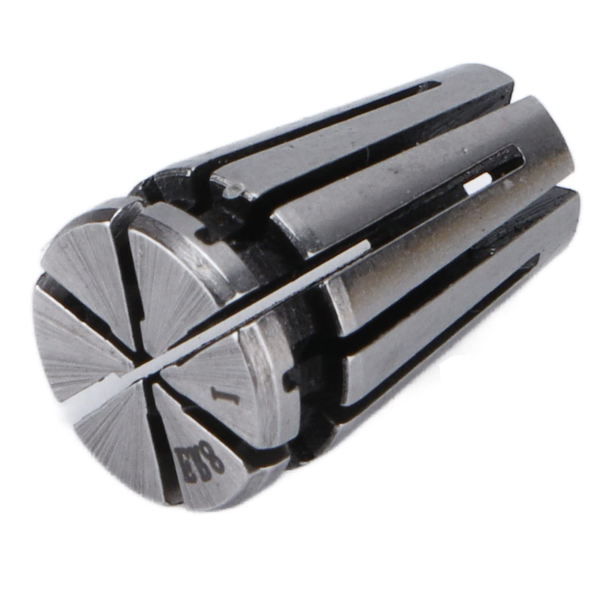 Phefop ER8 Collet Set 9pcs, High Speed Steel Collet Chuck for CNC Milling