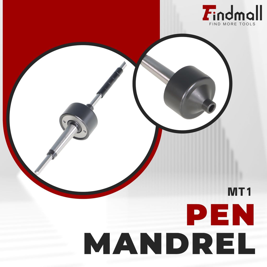 findmall MT1 Turning Tools, Pen Turning Mandrel