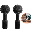 2PCS Sphere Rotary Burr with 5/8-11 Threads for 4 1/2&5 Inch Angle Grinder