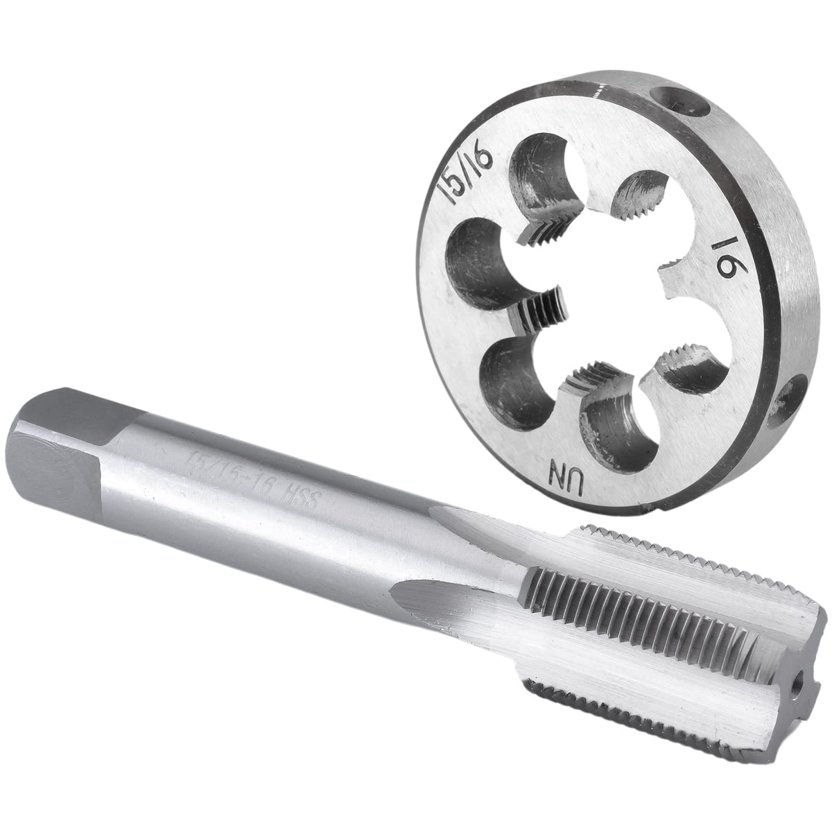 Burkit 15/16"-16 UN Tap and Die Set Right Hand