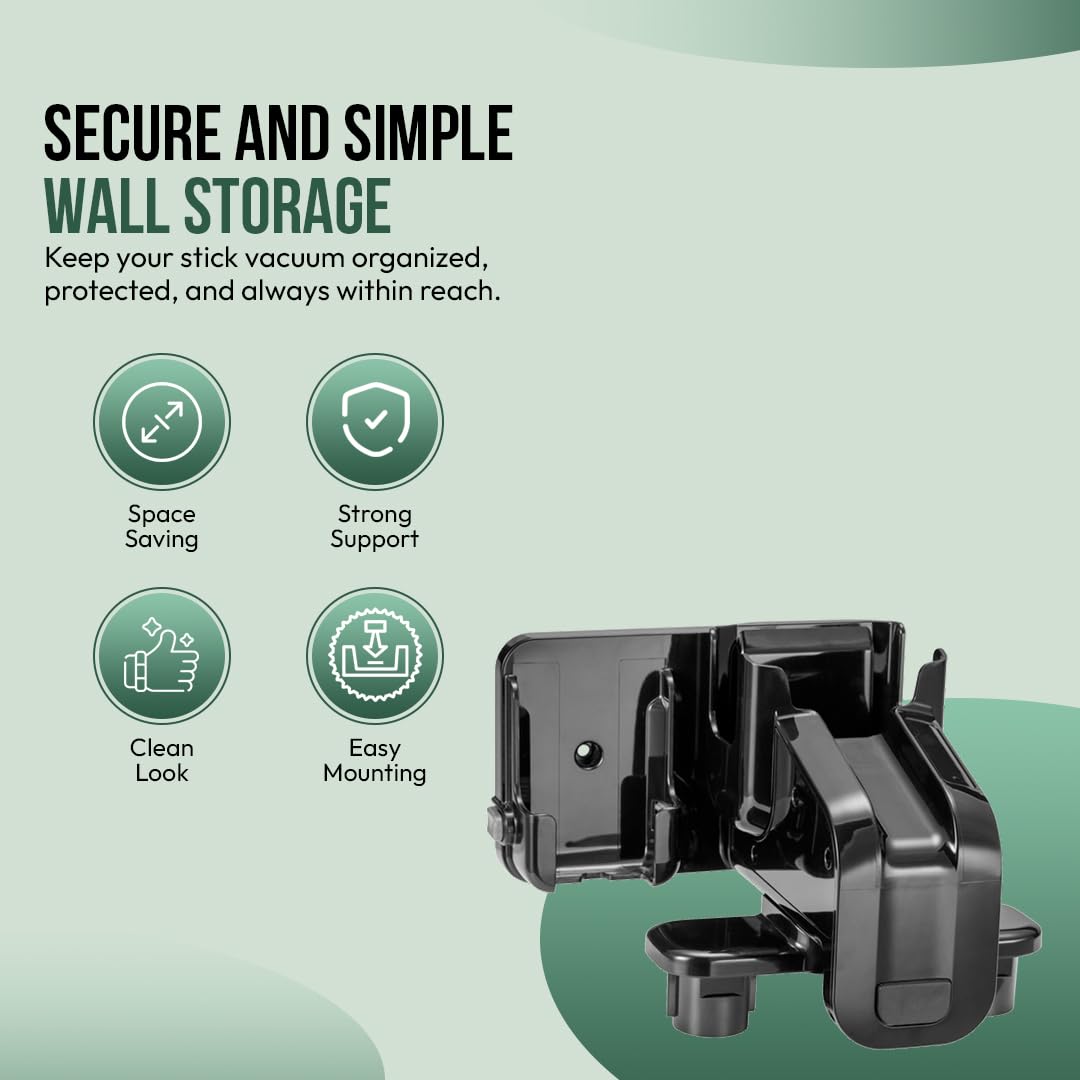 Selgo Replacement Wall Mount for Bissell Cleanview XR Stick Vacuum Cleaners, Fits Models 3789U, 3789, 3789X, 3797V, 3797, 3797W