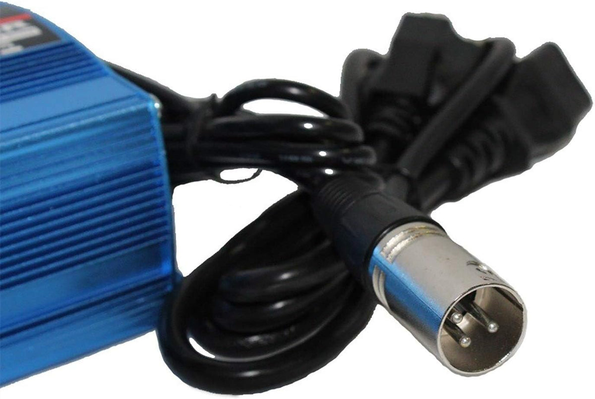 Mighty Max Battery 24V 5Amp 3 Stage XLR Charger for Hoveround Forerunner, MPV 4, MPV 5