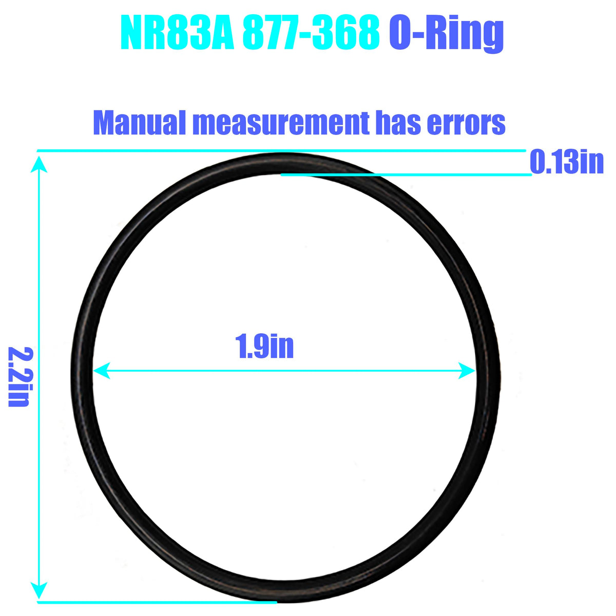 NR83A 877-368 O-Ring Piston Fit for Hitachi Superior Parts NR83A3 NR83A3 (S) NV75AG NR90AC2 NV75A NV65AC NR65AK NV83A2 NV83A 83AA2 NR83AA NR83A2 NR83A2(S) Framing Nailers (20/Pack)