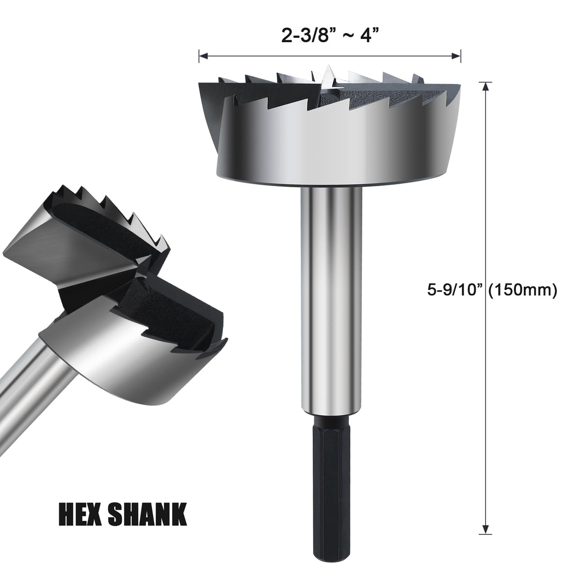3-1/8 Inch Forstner Drill Bit Woodworking, 3-1/8" Forstner Bit Wood Bits