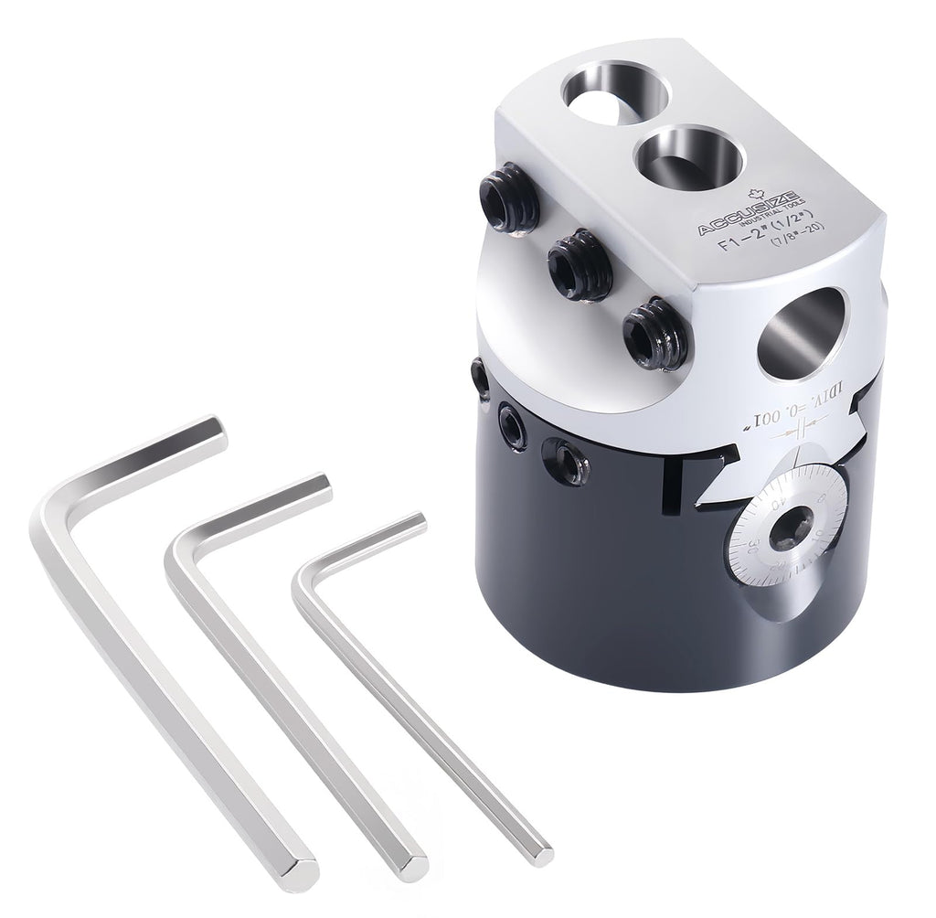 Accusize Industrial Tools Boring Head Hole Size Off Thread, 2 in, 0350-0002