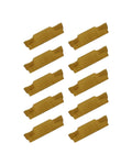 10Pcs MGMN300-M (3mm) Grooving Cut-Off Carbide Inserts