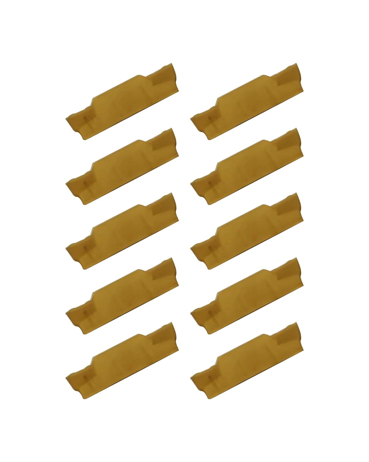 10Pcs MGMN300-M (3mm) Grooving Cut-Off Carbide Inserts