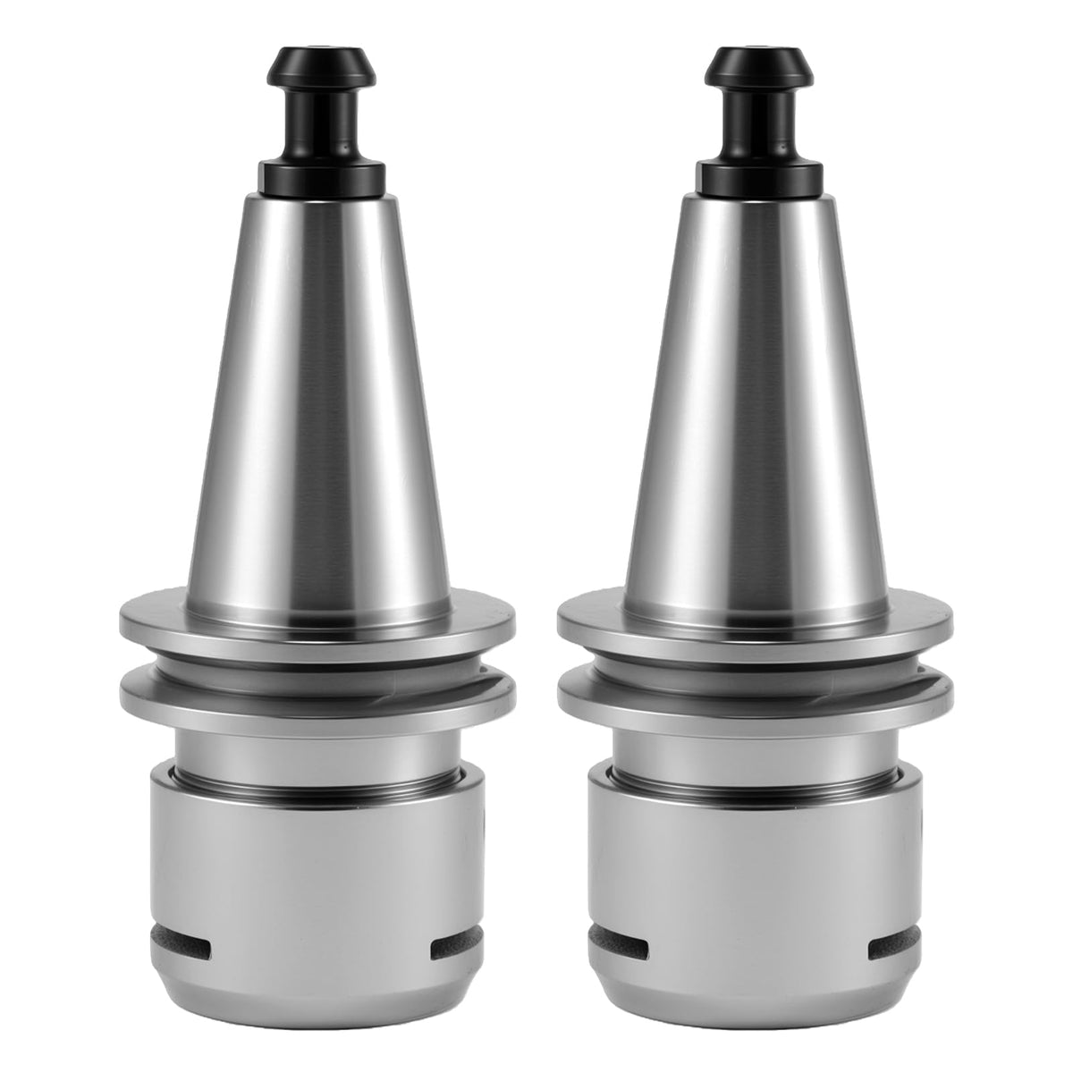 LIBOQIAO ISO20 ER20 Spring Collet Chuck CNC Tool Holder, High Speed 40,000rpm Balanced, for Precision Engraving & Milling Machines, 2 Pack