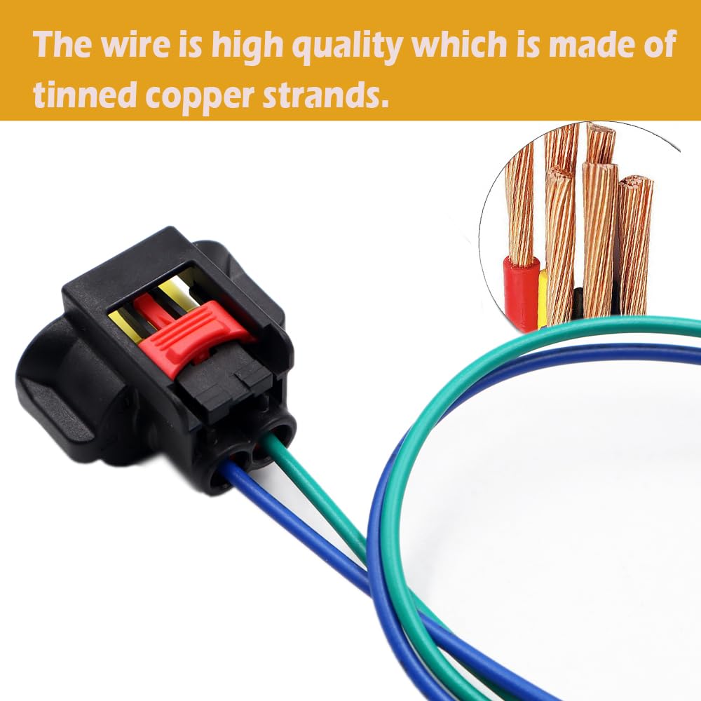 Fog Lights Connector Compatible with Dodge Durango 2014-2023 Front
