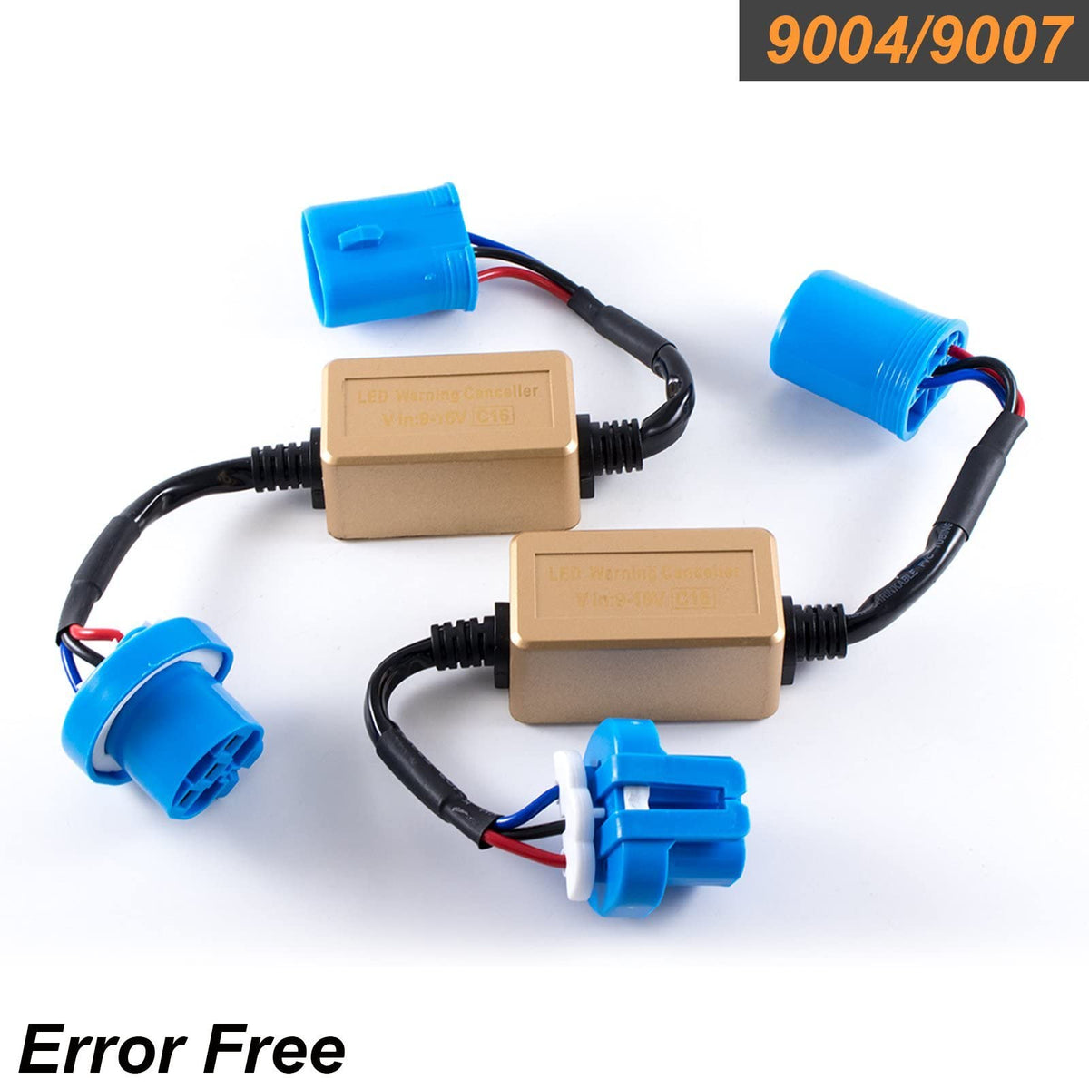 x xotic tech 9004 9007 HB5 Decoder Canceller for Fog Light, Canbus Resistor Fix Error Code Fast Blink Hyper Flash