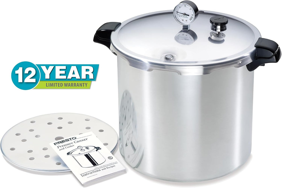 01784 23-Quart Induction Compatible Pressure Canner