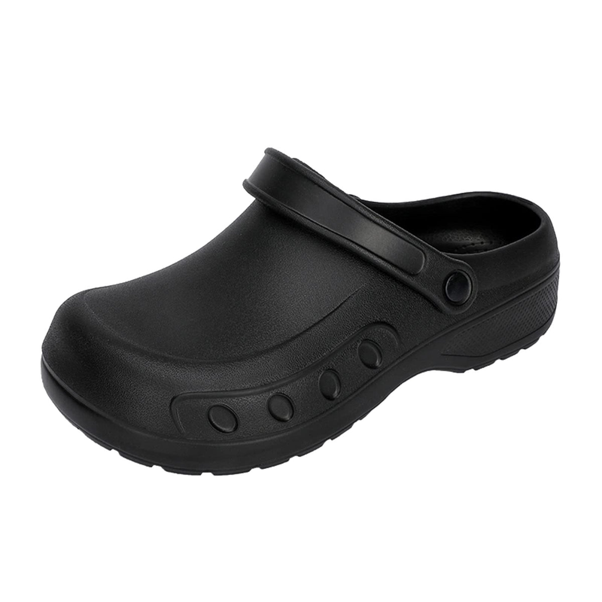 Men Chef Shoes Comfortable Garden Work Shoes with Arch Support Waterproof Work Clogs Oil Resistant for Men Food