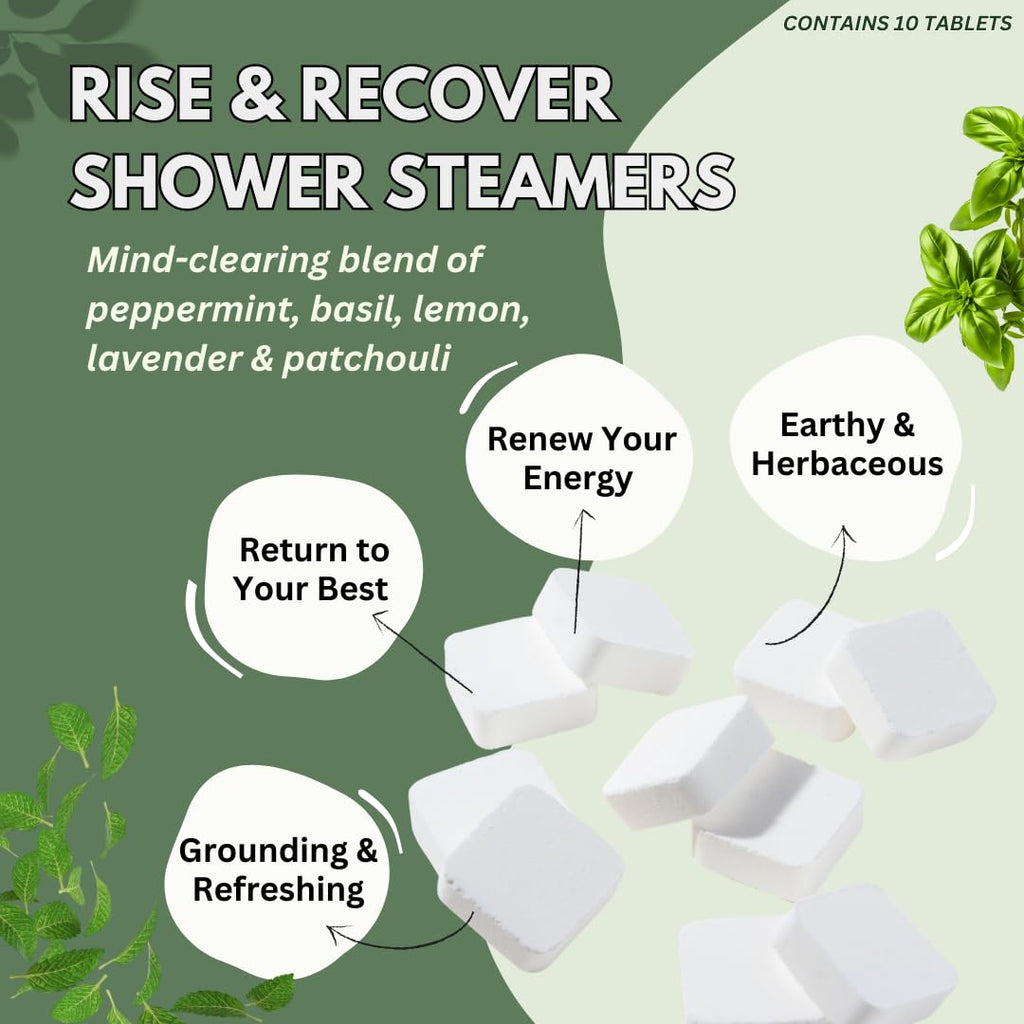 Aromatherapy Shower Steamers with Essential Oils, Made in the USA Shower Bombs, Shower Bomb Aromatherapy, Relaxing