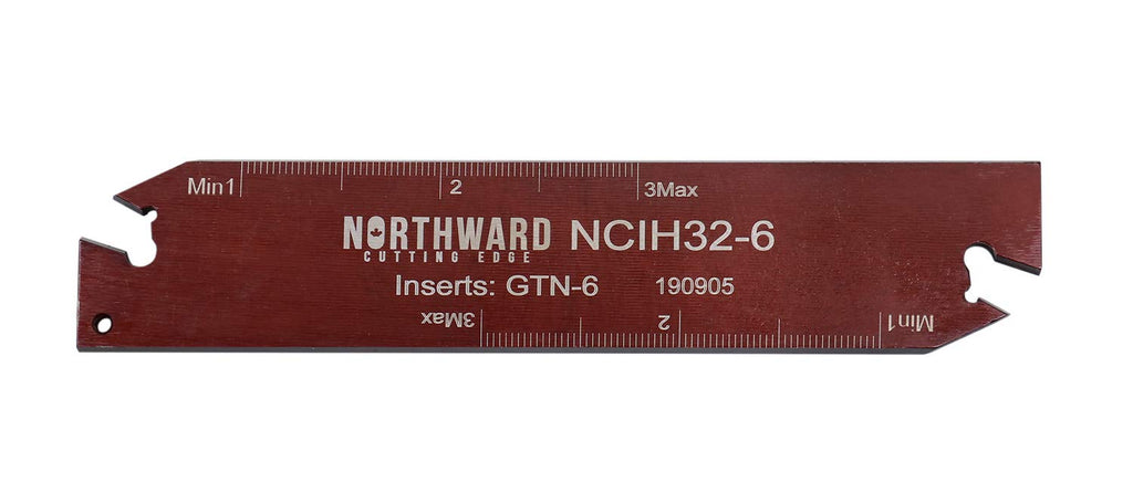 Accusize Industrial Tools 0.25'' by 5.9'' Ncih32-6 Vernier Positive Stop Adjustable Blades for Gtn-6 Inserts, 2402-0020