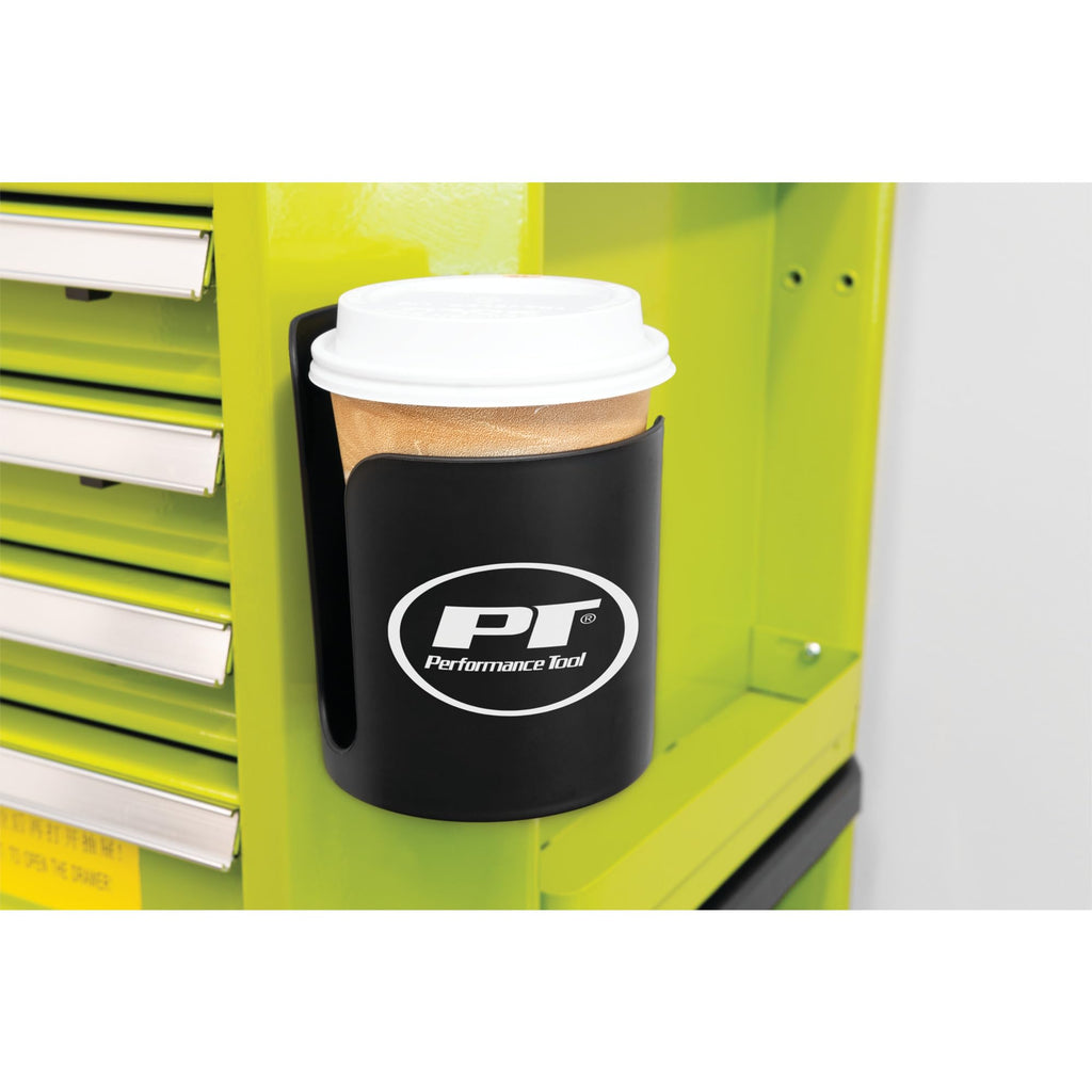 Performance Tool W12525 Black Magnetic Cup Holder Caddy