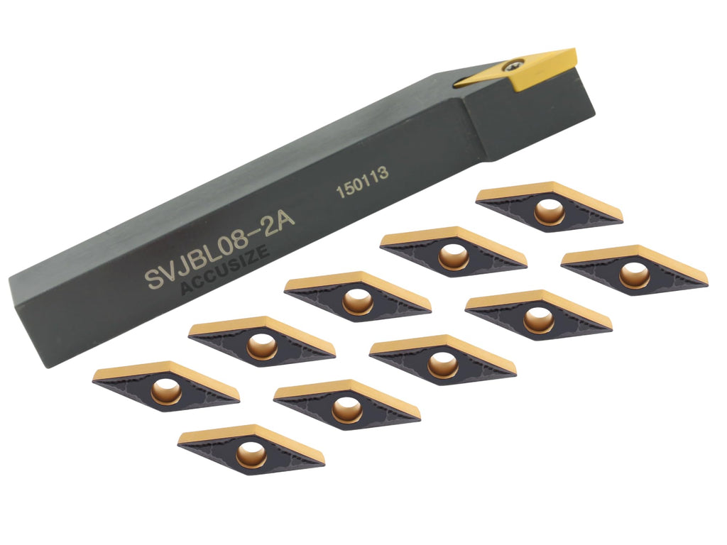 Accusize Indexable Tool Holder, 1/2", 2373-6006INS