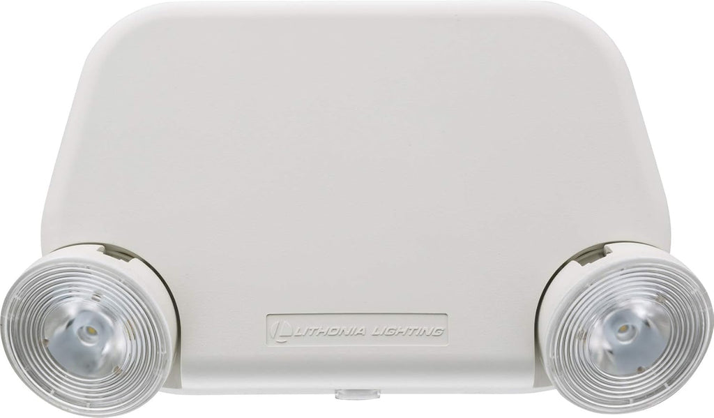 Lithonia Lighting Basics Low Profile LED Emergency Light 120/277V, White