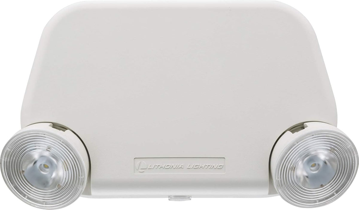 Lithonia Lighting Basics Low Profile LED Emergency Light 120/277V, White