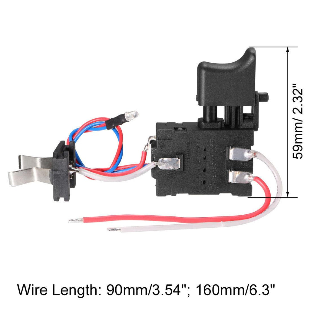 Electric Portable Drill Trigger Switch DC24V 15A Speed Control for Hitachi YENCONG183