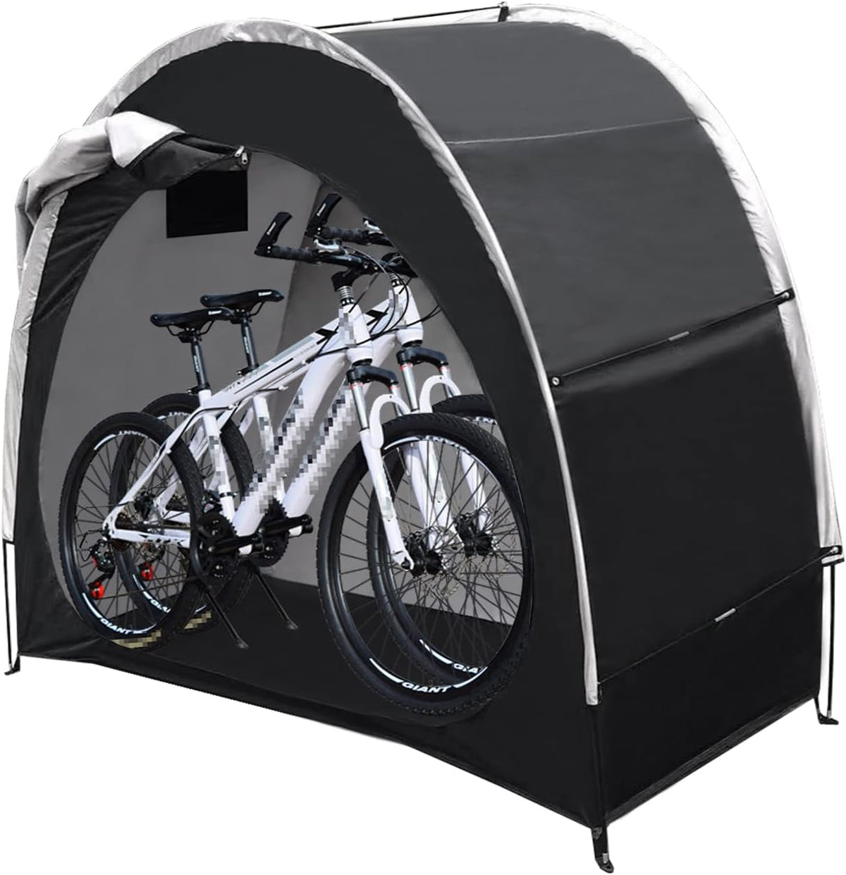 Bike Storage Tent Shed, Outdoor Portable Cover for Bike, Lawn Mower & Garden Tools Bike Shelter, Heavy Duty