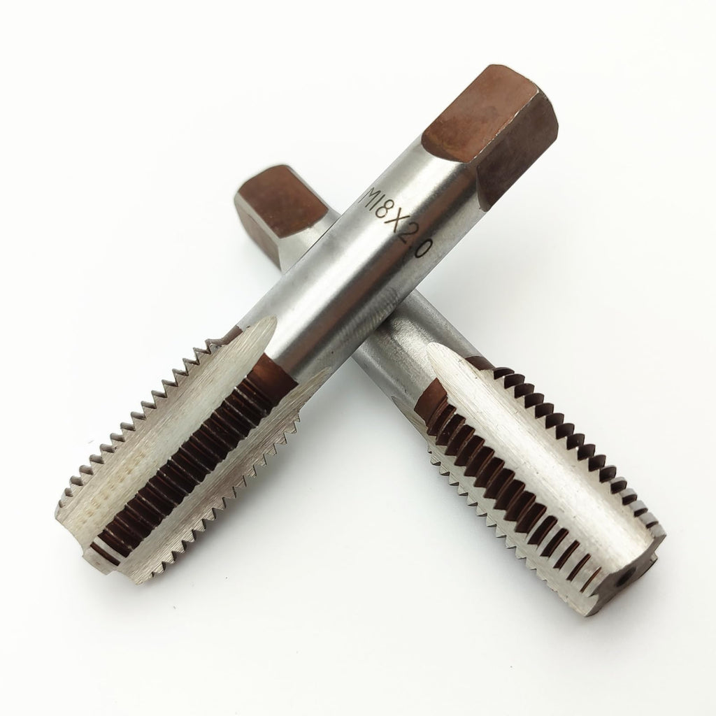 AtticZone M18 x 2.0 Metric Hand Thread Tap, Right Hand, Alloy Tool Steel