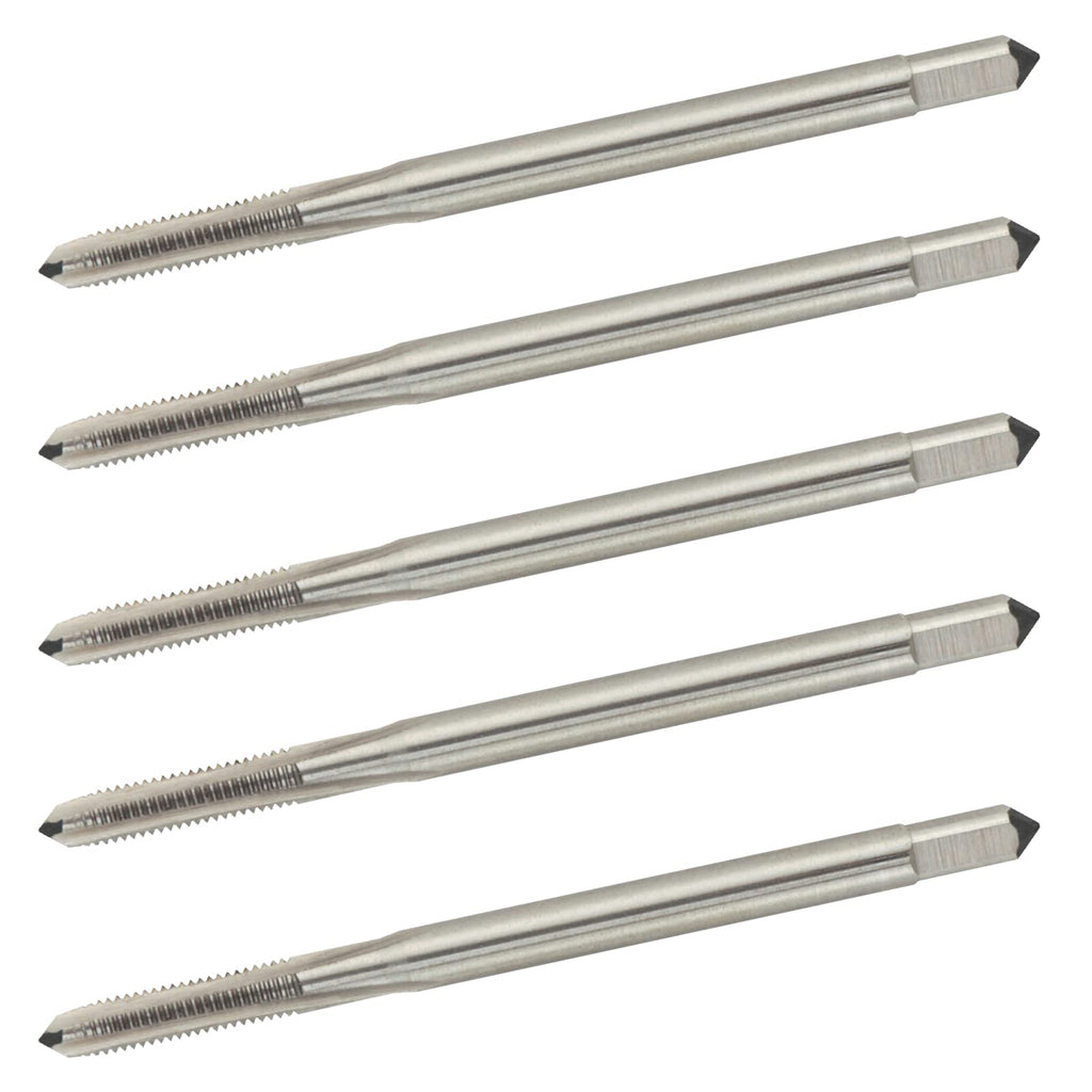 Aceteel 5pcs No 2-56 UNC HSS Machine Tap Right Hand