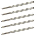 Aceteel 5pcs No 2-56 UNC HSS Machine Tap Right Hand