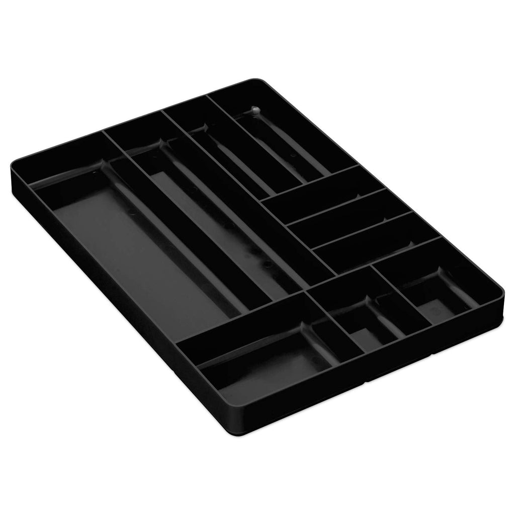 Ernst MFG 10 Compartment Drawer Organizer: Heavy Duty Stackable Tray for Automotive Tool Organization -Low Profile