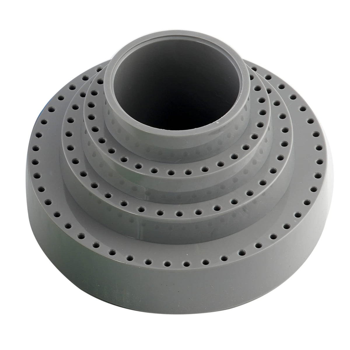 DZQ 360 Degree Rotating Bur Holder 116 Holes 1/8" Diameter Gray