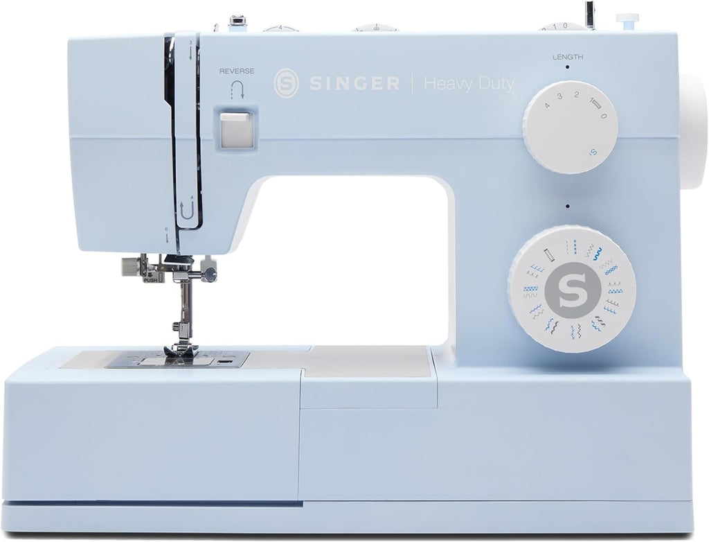 4423 (Meltwater Blue) Heavy Duty Sewing Machine with Accessories | 23 stitches deliver 97 applications, 50% more