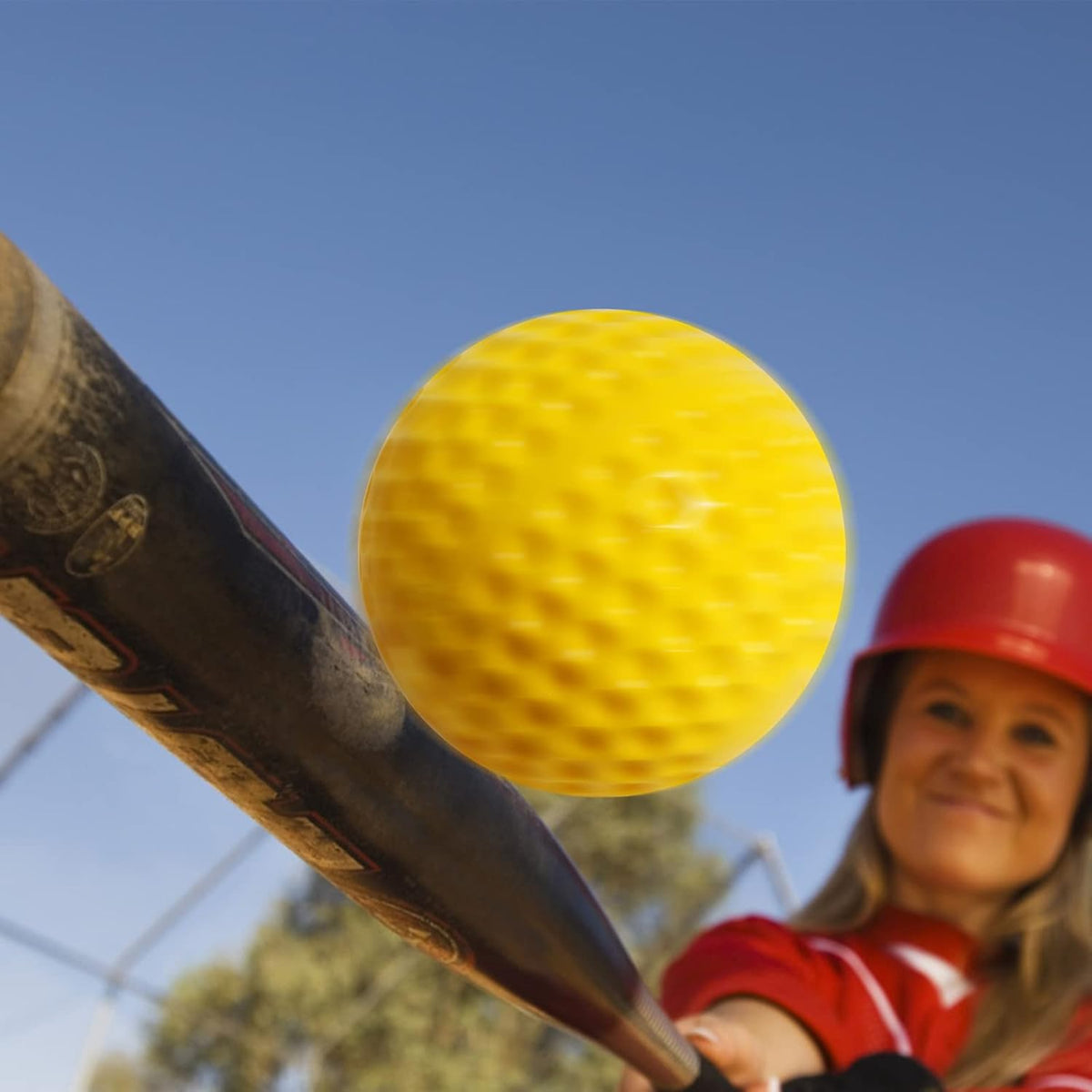 12 Pack Pitching Machine Softballs,12-Inch Pitching Machine Softballs for Hand-Eye Coordination, Hitting and Fielding