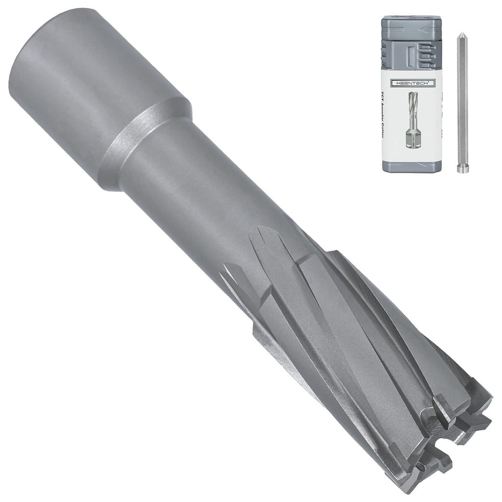 KEENTECH Carbide-Tipped Annular Cutter 3/4" Diameter x 2" Depth