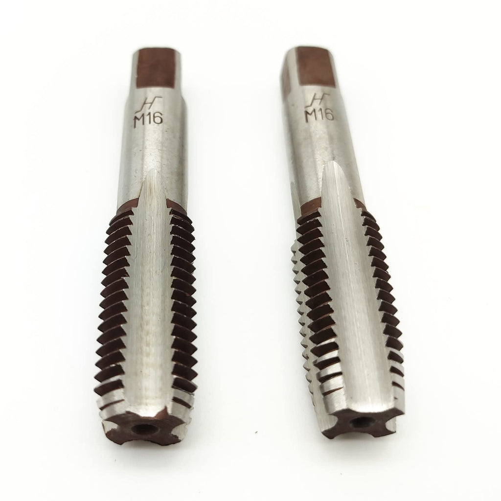 AtticZone M16 x 2.0 Metric Hand Thread Tap, Right Hand, Alloy Tool Steel