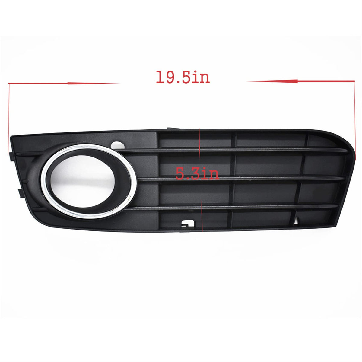 ANTUKO 2Pcs Fog Light Cover Replacement for A4 B8 A4L Edition 2009-2012