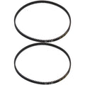 eMagTech 2PCS Belt Sander Drive Belt Compatible with Makita 9404 9903 9920 225084-9 Belt Sander Synchro Belt Rubber Closed Loop Belt 330mm Circumference