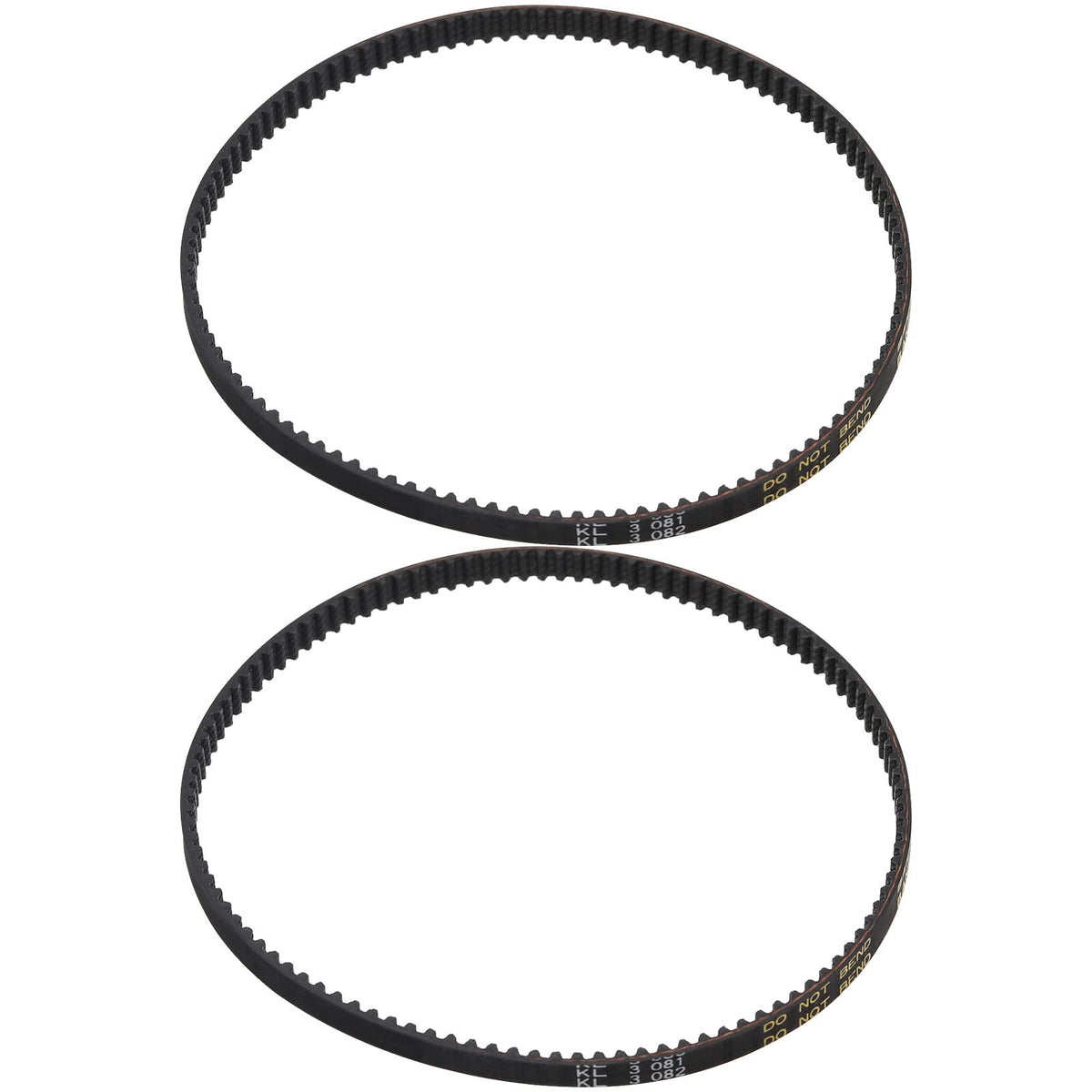eMagTech 2PCS Belt Sander Drive Belt Compatible with Makita 9404 9903 9920 225084-9 Belt Sander Synchro Belt Rubber Closed Loop Belt 330mm Circumference