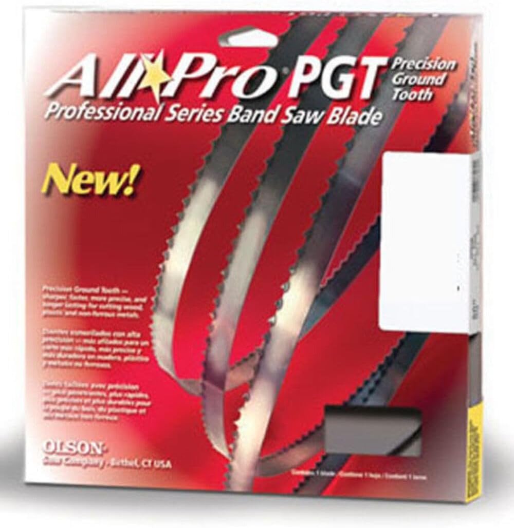 Olson Saw APG73105 1/4 by 0.025 by 105-Inch All Pro PGT Band 6 TPI Hook Saw Blade