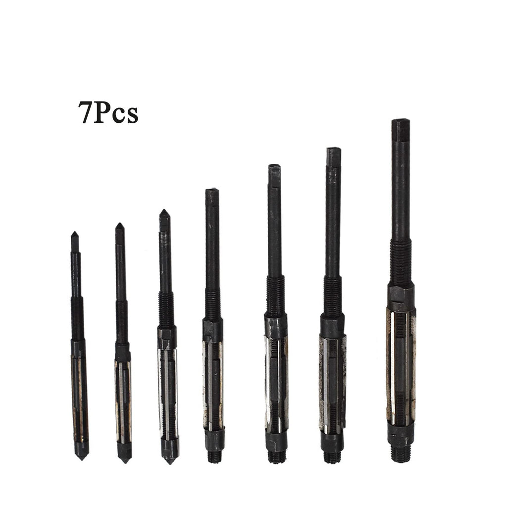 WFLNHB 7 Set High Speed Steel Adjustable Hand Reamer, 6.5mm - 11.75mm