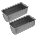 HONMEET 2pcs Air Compressor Capacitor Guard Housing, Steel Insulating Case For Air Compressor Accessories, Protective Cover For Silent Pump Replacement