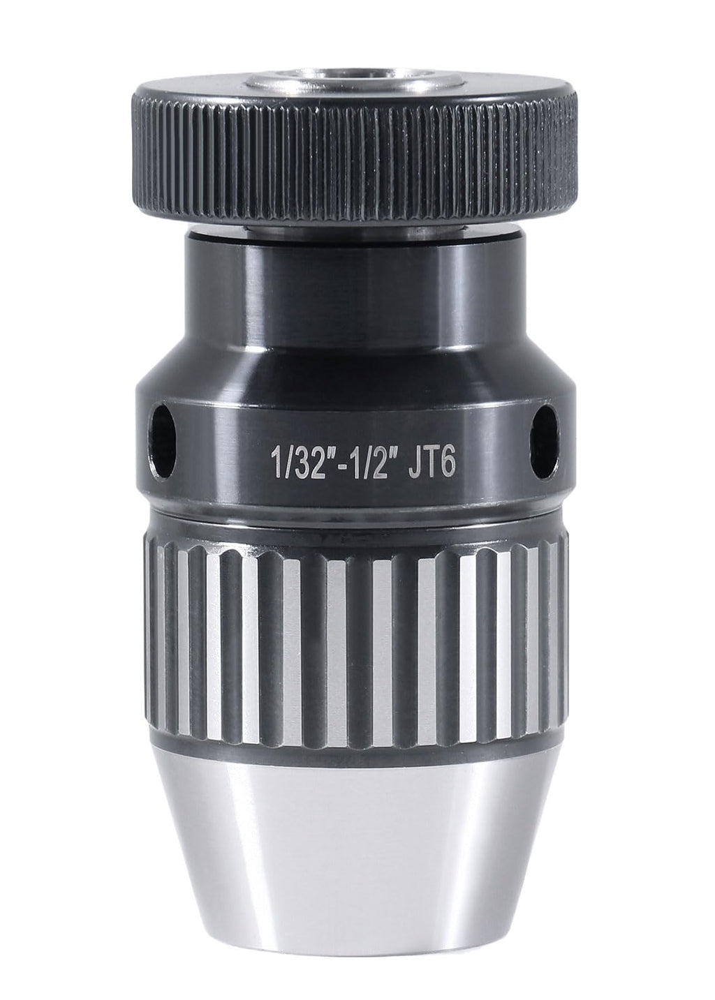 Accusize Industrial Tools 1/32-1/2'', 6Jt Precision Keyless Drill CHucks, 0222-0876